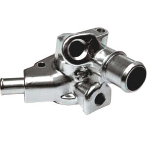 Toma De Agua Aluminio. Doble Barreno Para Bulbo De Motoventilador Y Temperatura > 65-Tf269 Knadian