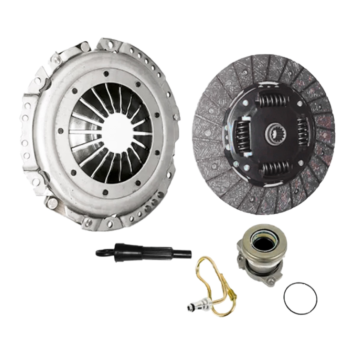 Kit De Clutch Diámetro Externo: 205.00Mm/ 8 1/16In. Diámetro Interno: 19.00Mm/ 3/4In. Estriado: 14. L4 , Sohc, (114 Hp), 8 Valv, 5 Vel Hidráulico Base