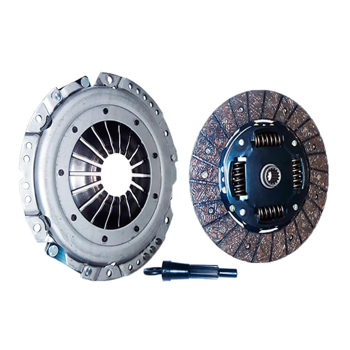 Kit De Clutch Diámetro Externo: 205.00Mm/ 8 1/16In. Diámetro Interno: 19.00Mm/ 3/4In. Estriado: 14. L4 , Sohc, (114 Hp), 8 Valv, 5 Vel Sin Collarín. >