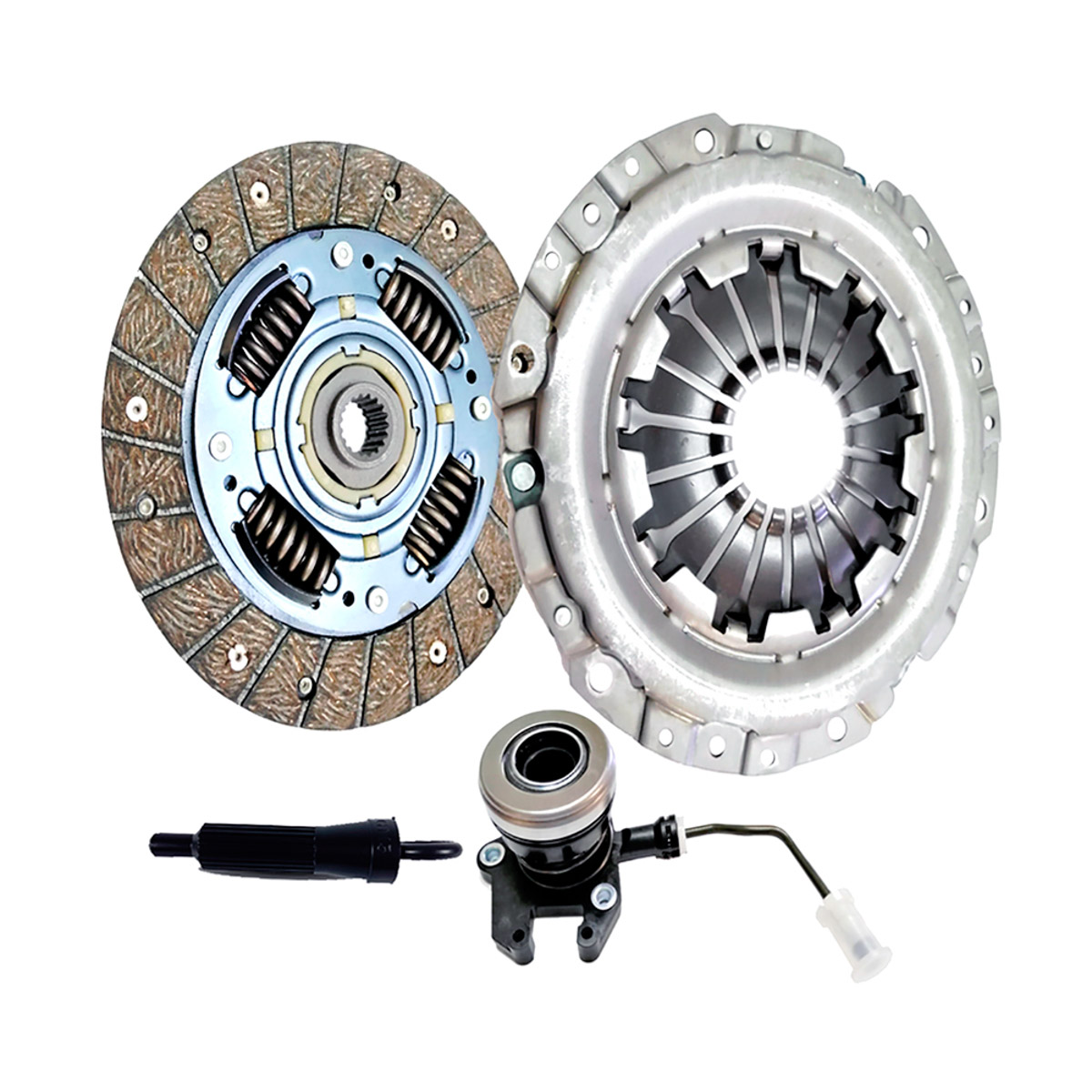 Kit De Clutch Diámetro Externo: 180.00Mm/ 7 1/4". Diámetro Interno: 19.00Mm/ 3/4". Estriado: 18, L4 (98 Hp), Ecotec, 5 Vel, Collarín Hidráulico, > Nak