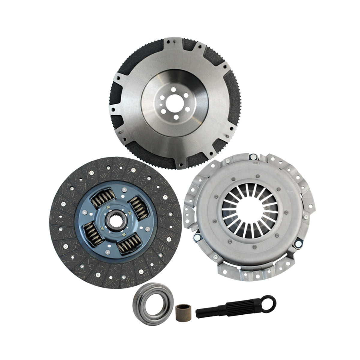 Kit De Clutch Diámetro Externo: 240.00Mm/ 9 7/16". Diámetro Interno: 25.40Mm/ 1". Estriado: 24, Con Volante Solido, Incluye Volante, Incluye Repuesto