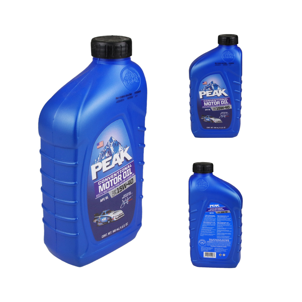 Aceite Multigrado > Sae 15W40, Motor A Gasolina Api Sl > P1010-06 Peak