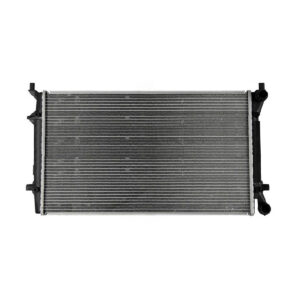 Radiador Cuerpo De Aluminio, Tanque De Plástico, Altura 64.92Cm. Ancho 40.79Cm. Espesor 26Mm. Sin Enfriador De Aceite. Transmisión Estándar Y Automáti