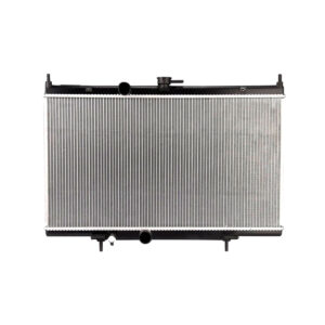 Radiador Cuerpo De Aluminio, Tanque De Plástico, Altura 37.46Cm. Ancho 69.21Cm. Espesor 16Mm. Sin Enfriador De Aceite. Transmisión Estándar Y Automáti