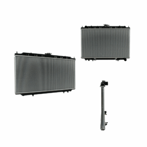 Radiador Cuerpo De Aluminio, Tanque De Plastico, Altura: 150.00 Mm/ 5.905 In, Ancho: 270.00 Mm/ 10.629 In, Espesor: 26.00 Mm/ 1.023 In, Sin Enfriador