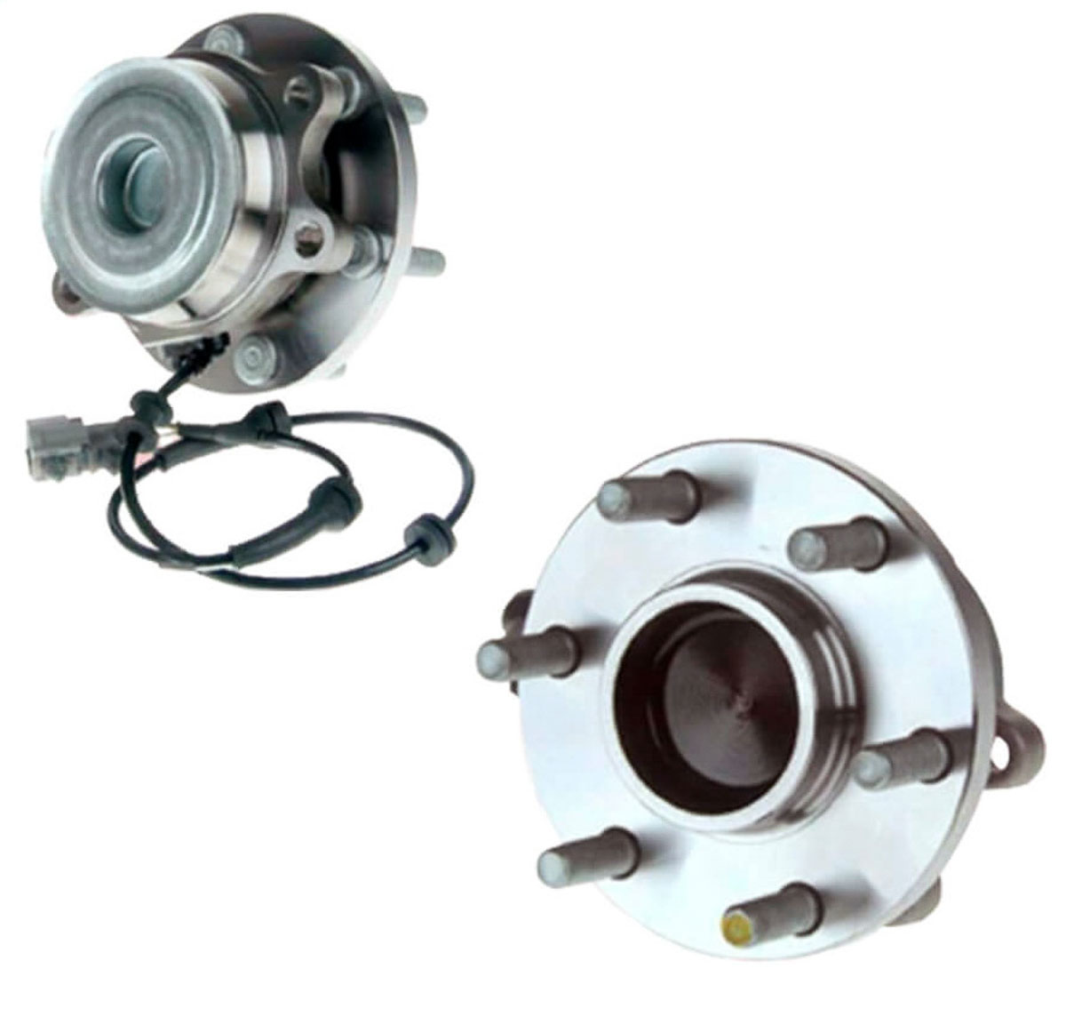 Balero Maza Delantero Derecho/ Izquierdo, Numero De Birlos: 6, Con Sensor Abs, Tracción: Rwd, 2 Pines, 4 Orificios De Agarre > Sir515064 Spq