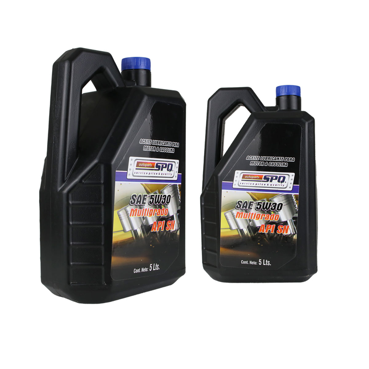 Aceite Multigrado Sae 5W30 Motor A Gasolina Api Sn | Spq5W30G Spq